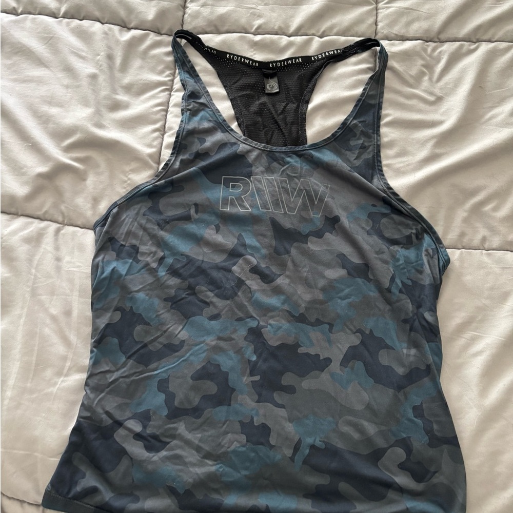 Ryderwear Blue Camo Tank Top